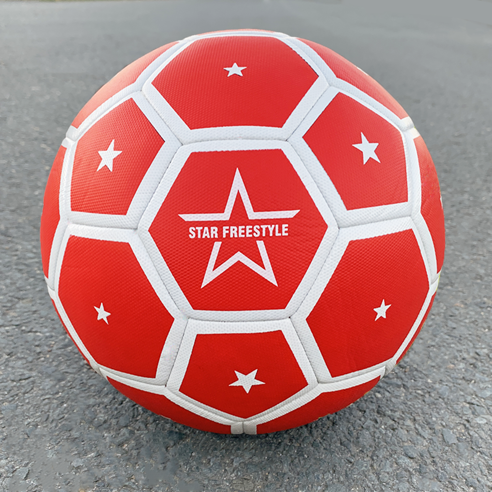 Ballon de foot personnalisable 'Star' - Ballon avec logo - Bemyself